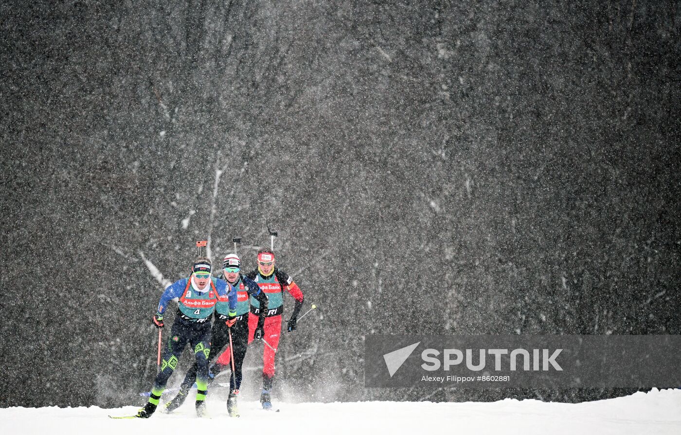 Russia Biathlon Cup Men Mass Start