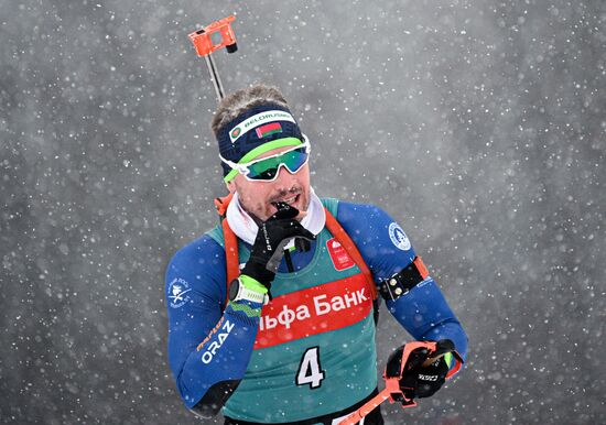 Russia Biathlon Cup Men Mass Start