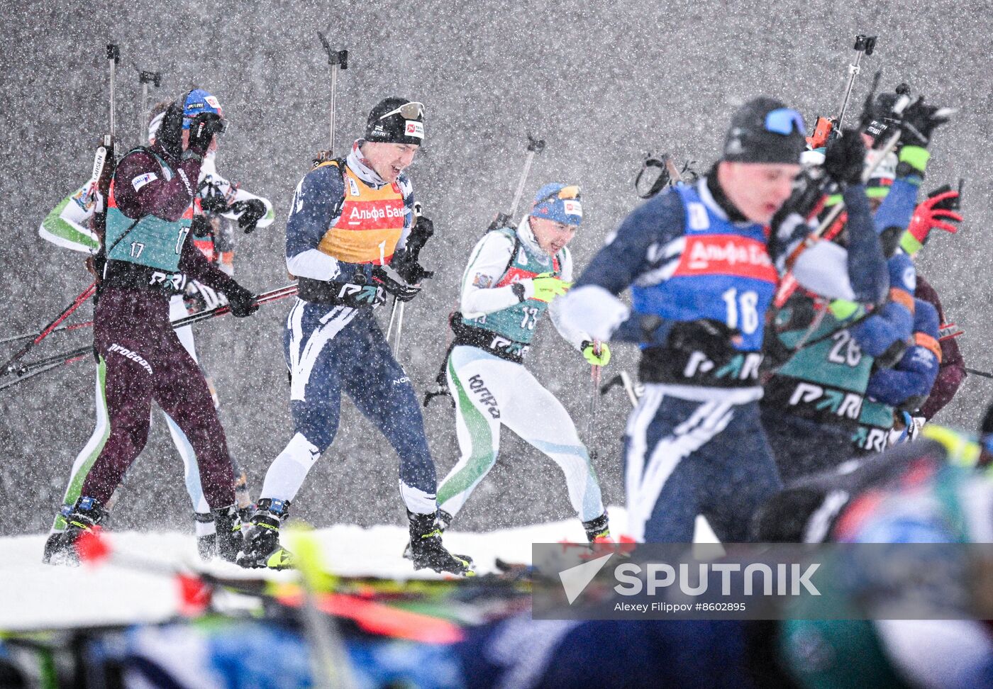 Russia Biathlon Cup Men Mass Start