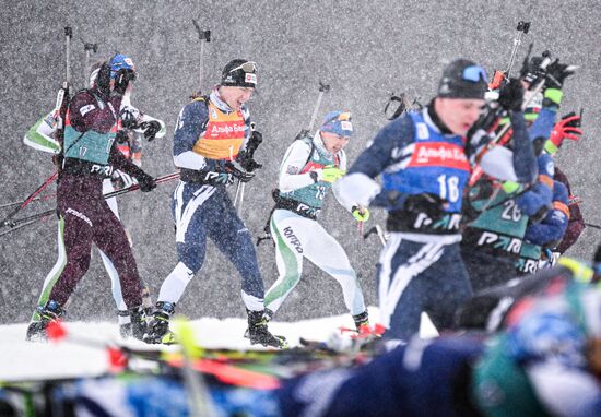 Russia Biathlon Cup Men Mass Start