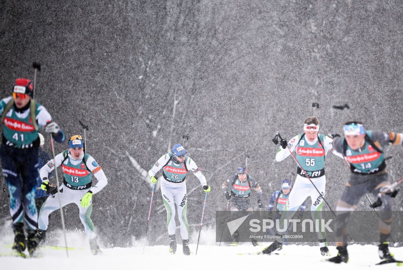 Russia Biathlon Cup Men Mass Start