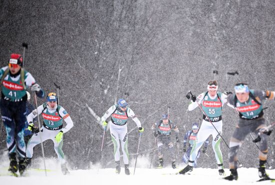 Russia Biathlon Cup Men Mass Start