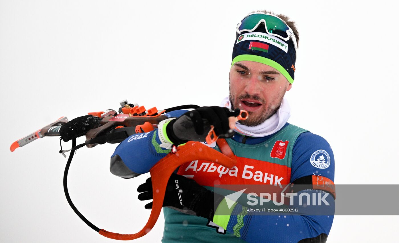 Russia Biathlon Cup Men Mass Start