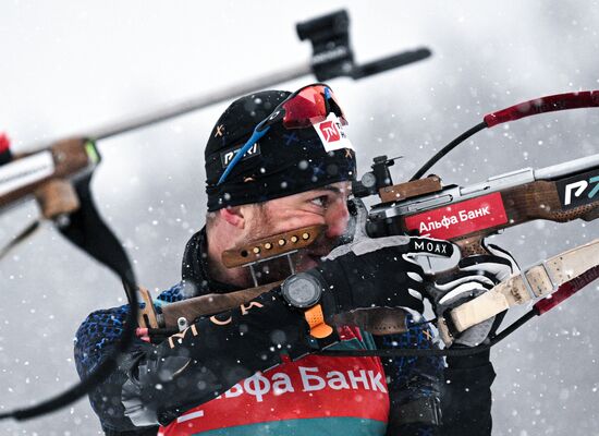 Russia Biathlon Cup Men Mass Start