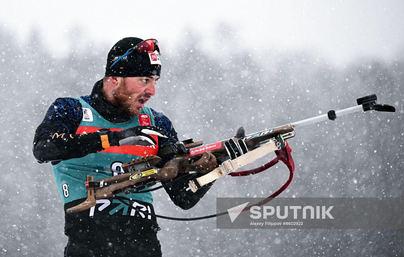 Russia Biathlon Cup Men Mass Start