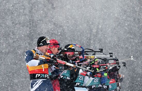 Russia Biathlon Cup Men Mass Start