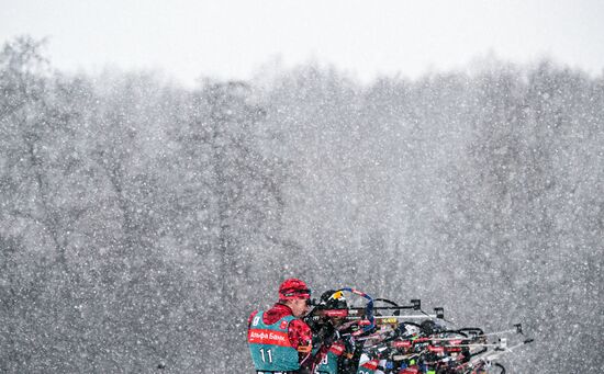 Russia Biathlon Cup Men Mass Start