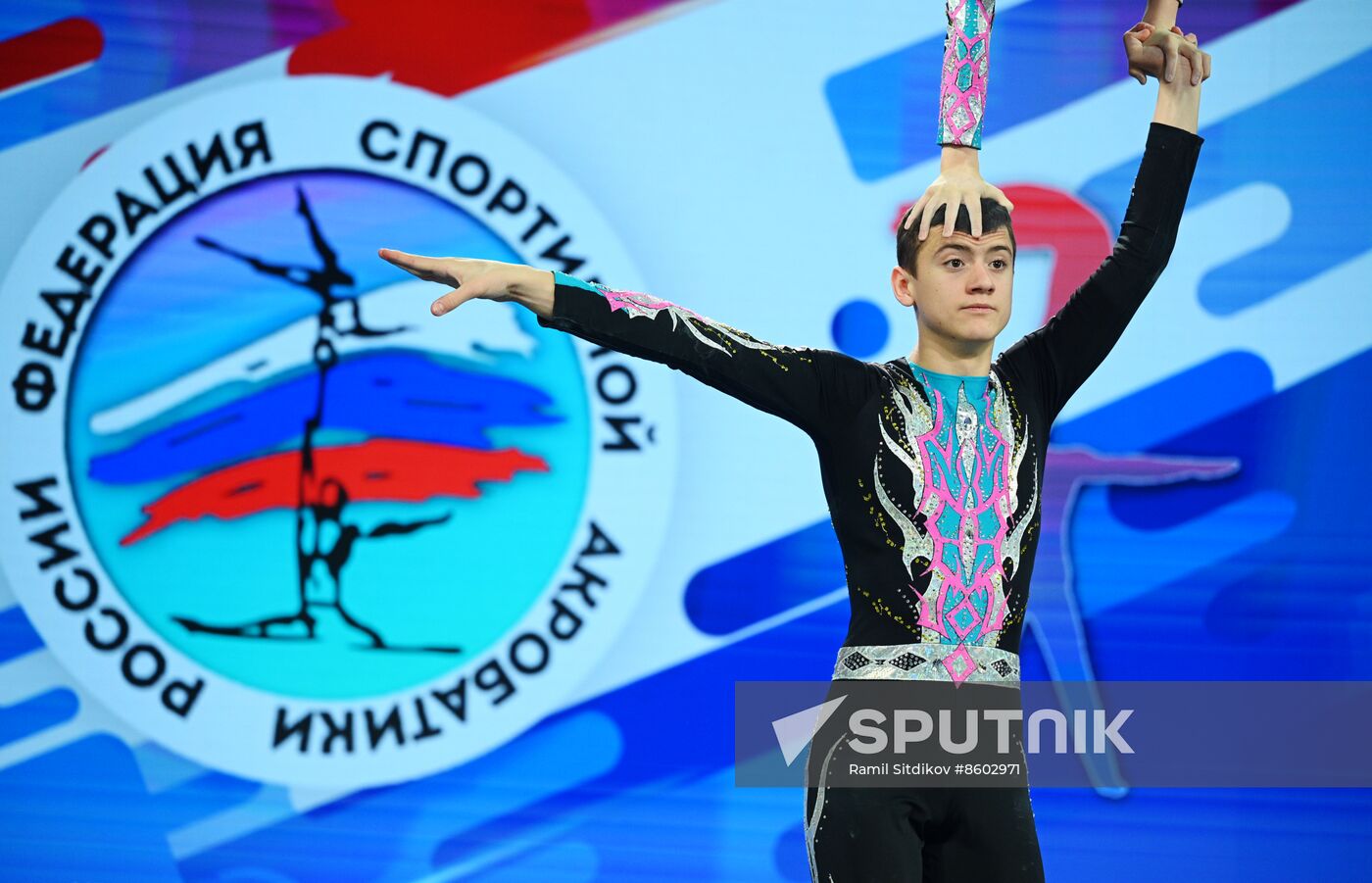 RUSSIA EXPO. Russian national acrobatics team