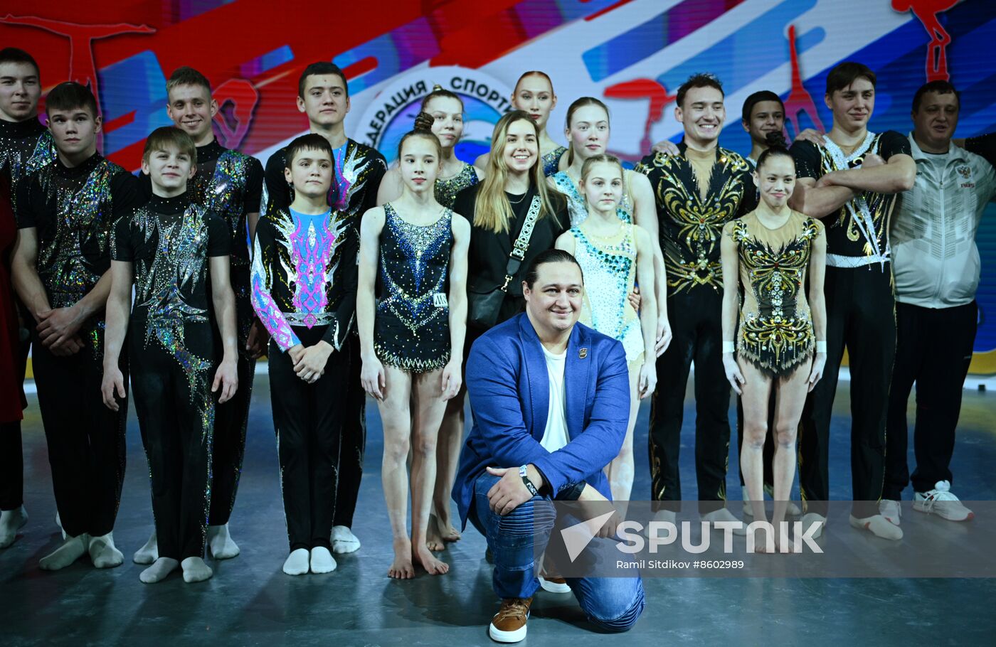 RUSSIA EXPO. Russian national acrobatics team