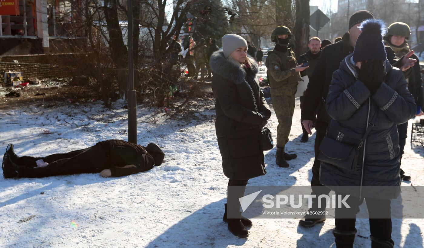 Russia Ukraine Military Operation Shelling