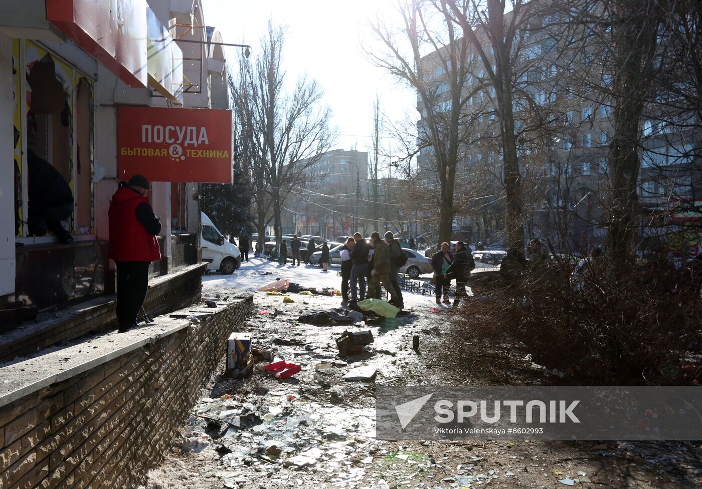 Russia Ukraine Military Operation Shelling