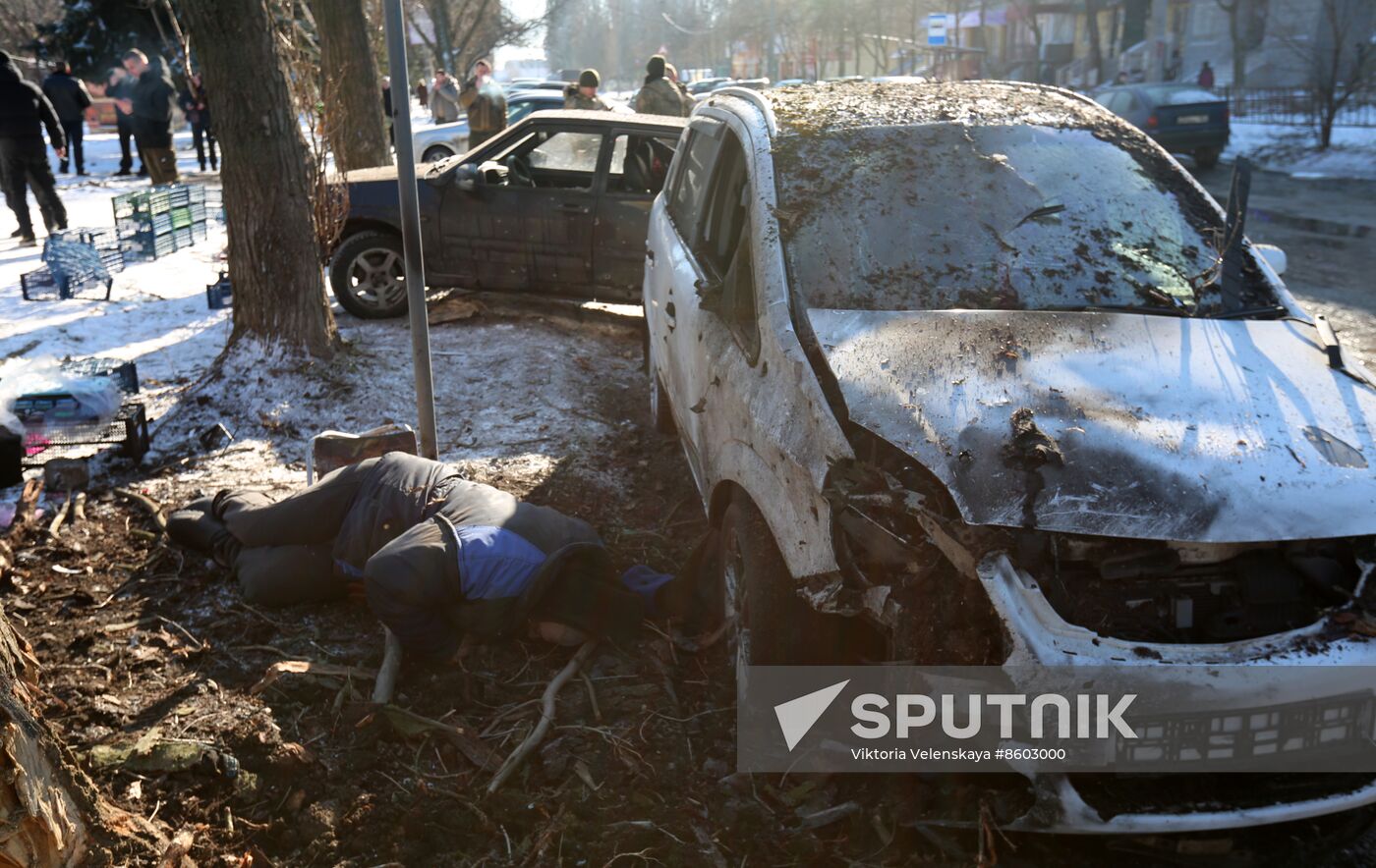 Russia Ukraine Military Operation Shelling