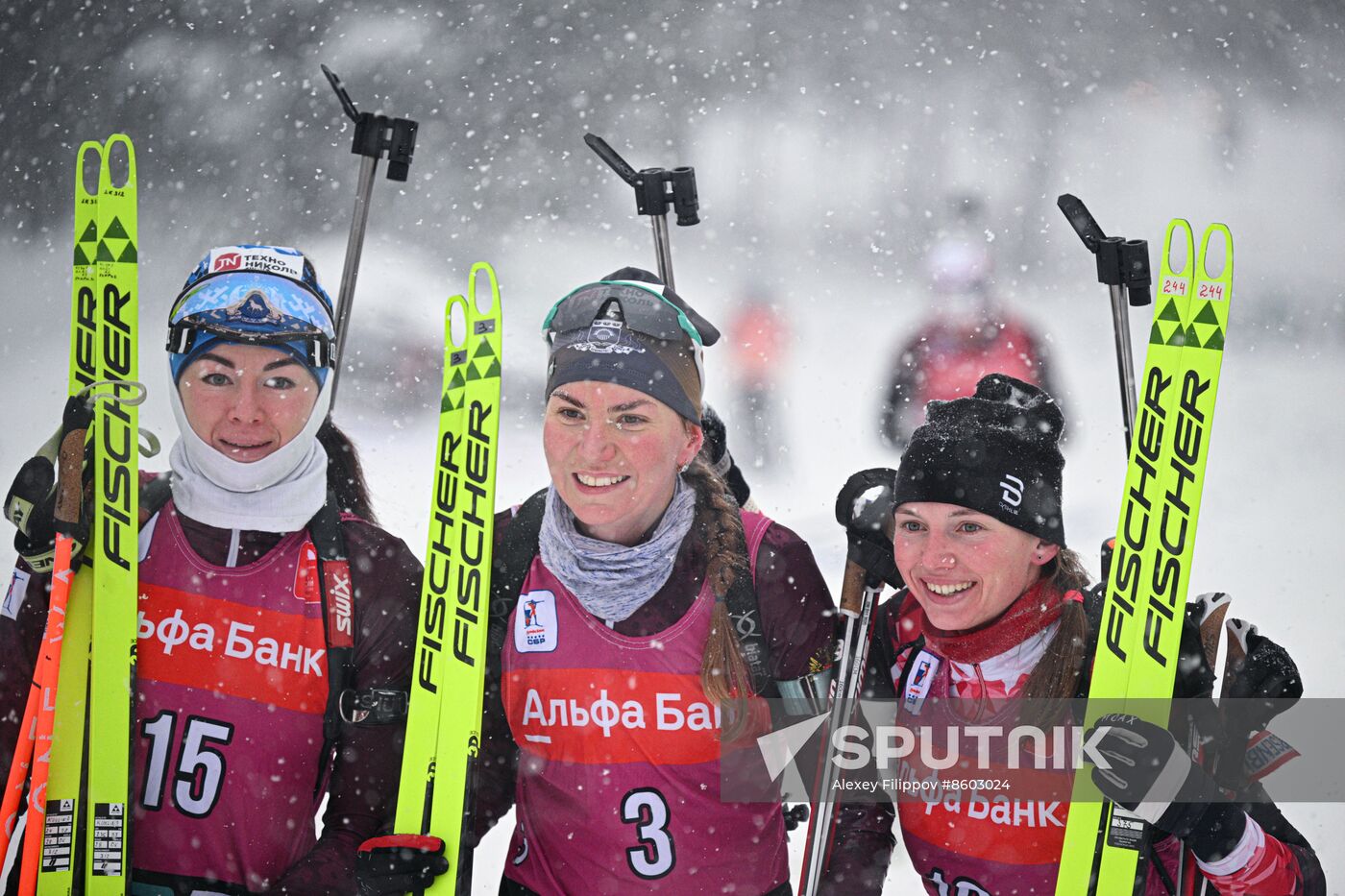 Russia Biathlon Cup Women Mass Start