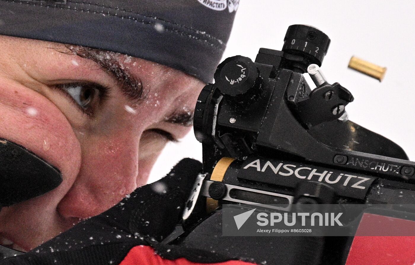 Russia Biathlon Cup Women Mass Start