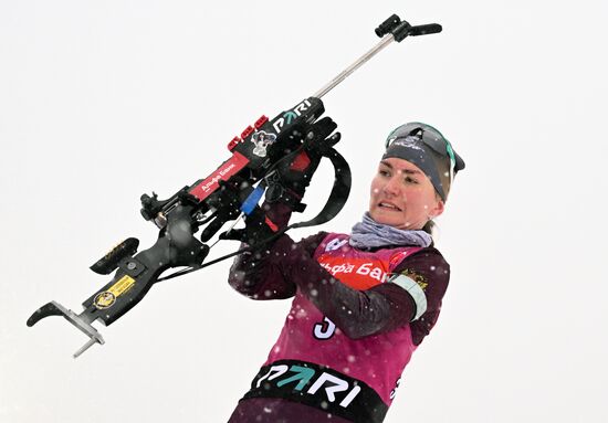 Russia Biathlon Cup Women Mass Start