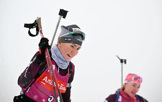 Russia Biathlon Cup Women Mass Start