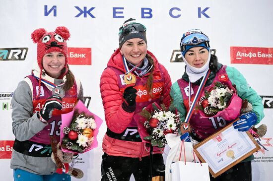 Russia Biathlon Cup Women Mass Start