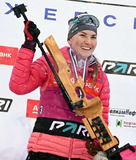 Russia Biathlon Cup Women Mass Start