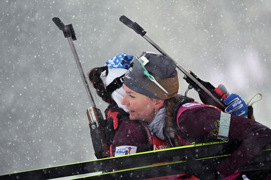 Russia Biathlon Cup Women Mass Start