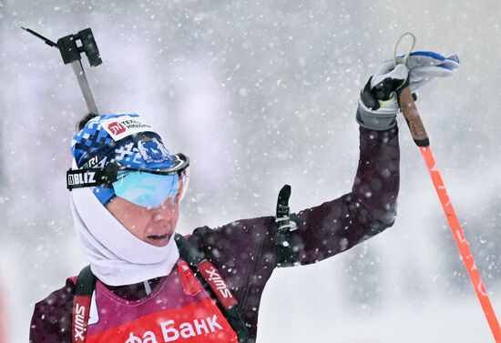 Russia Biathlon Cup Women Mass Start