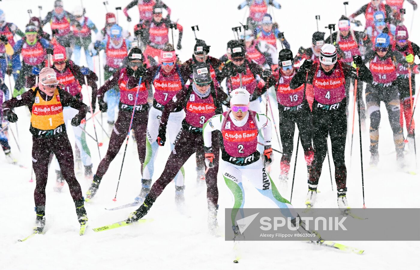 Russia Biathlon Cup Women Mass Start