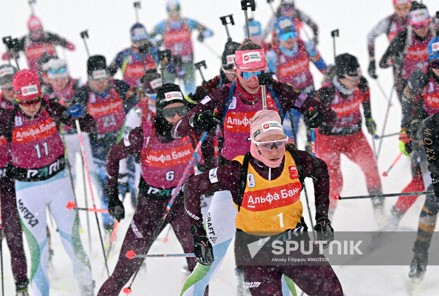 Russia Biathlon Cup Women Mass Start