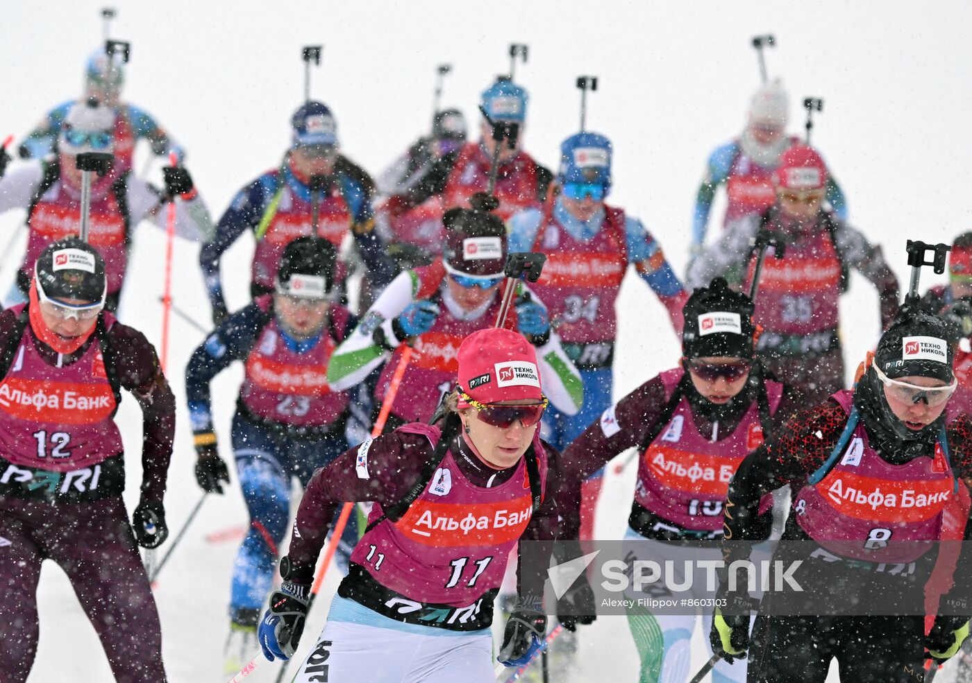 Russia Biathlon Cup Women Mass Start