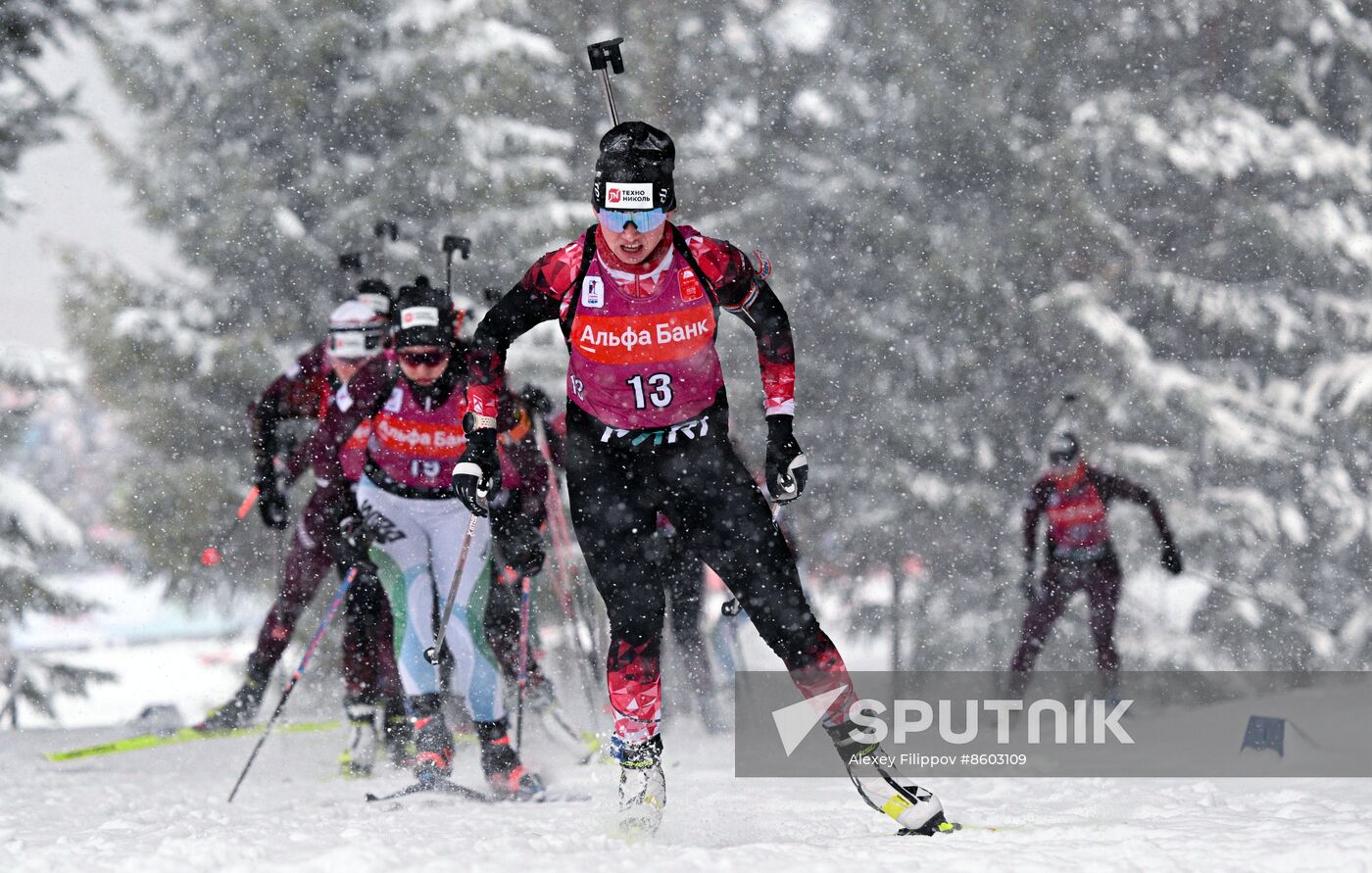 Russia Biathlon Cup Women Mass Start