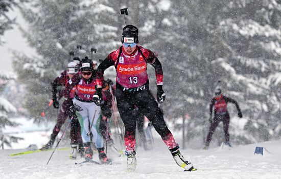 Russia Biathlon Cup Women Mass Start