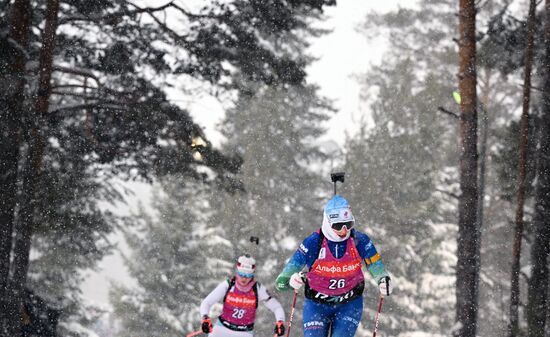 Russia Biathlon Cup Women Mass Start