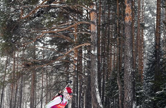 Russia Biathlon Cup Women Mass Start