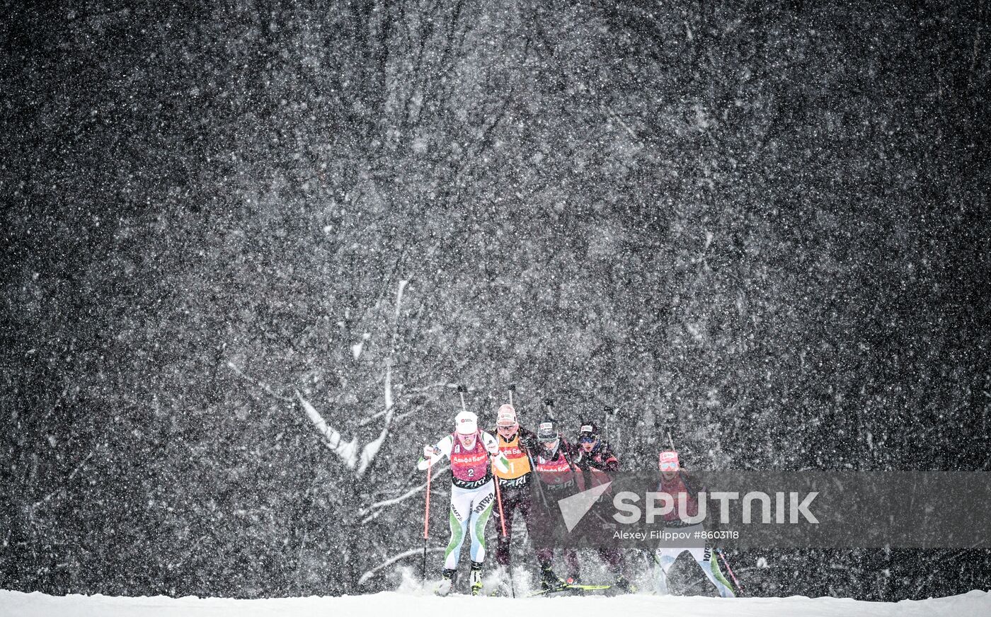 Russia Biathlon Cup Women Mass Start