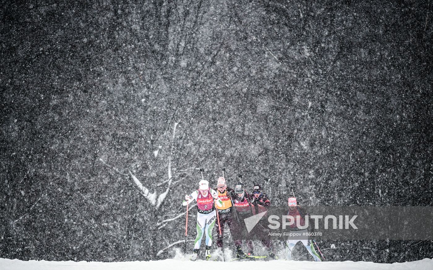 Russia Biathlon Cup Women Mass Start