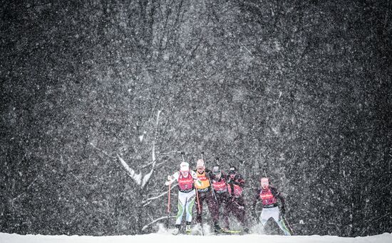 Russia Biathlon Cup Women Mass Start