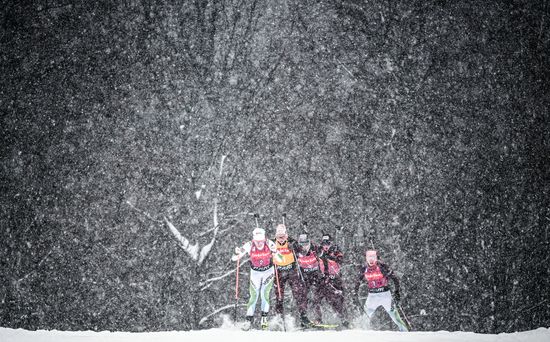 Russia Biathlon Cup Women Mass Start