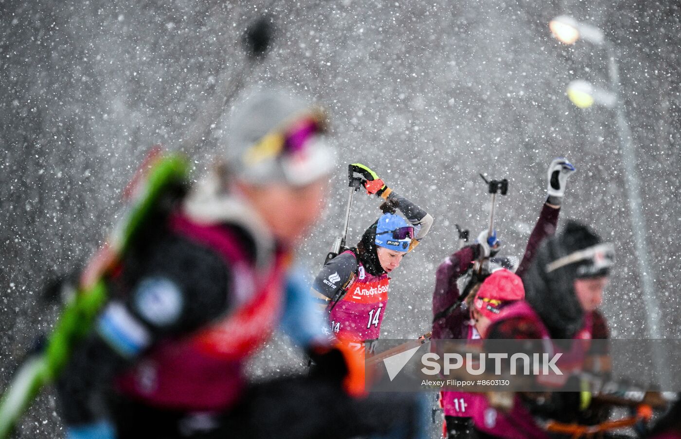 Russia Biathlon Cup Women Mass Start