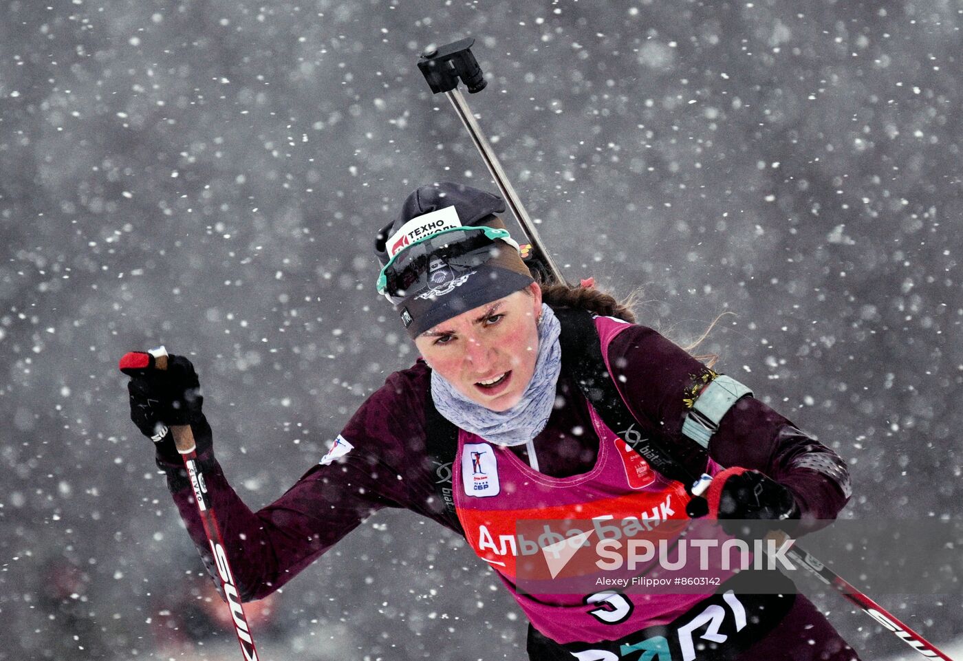 Russia Biathlon Cup Women Mass Start