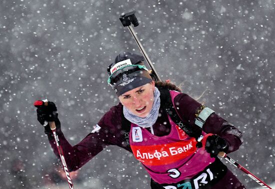 Russia Biathlon Cup Women Mass Start