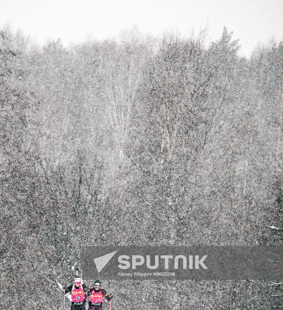 Russia Biathlon Cup Women Mass Start