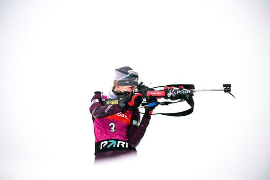 Russia Biathlon Cup Women Mass Start