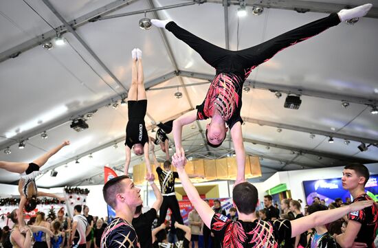 RUSSIA EXPO. Exhibition show by Acrobatic Gymnastics Federation