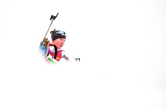 Russia Biathlon Cup Women Mass Start