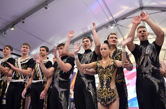 RUSSIA EXPO. Exhibition show by Acrobatic Gymnastics Federation