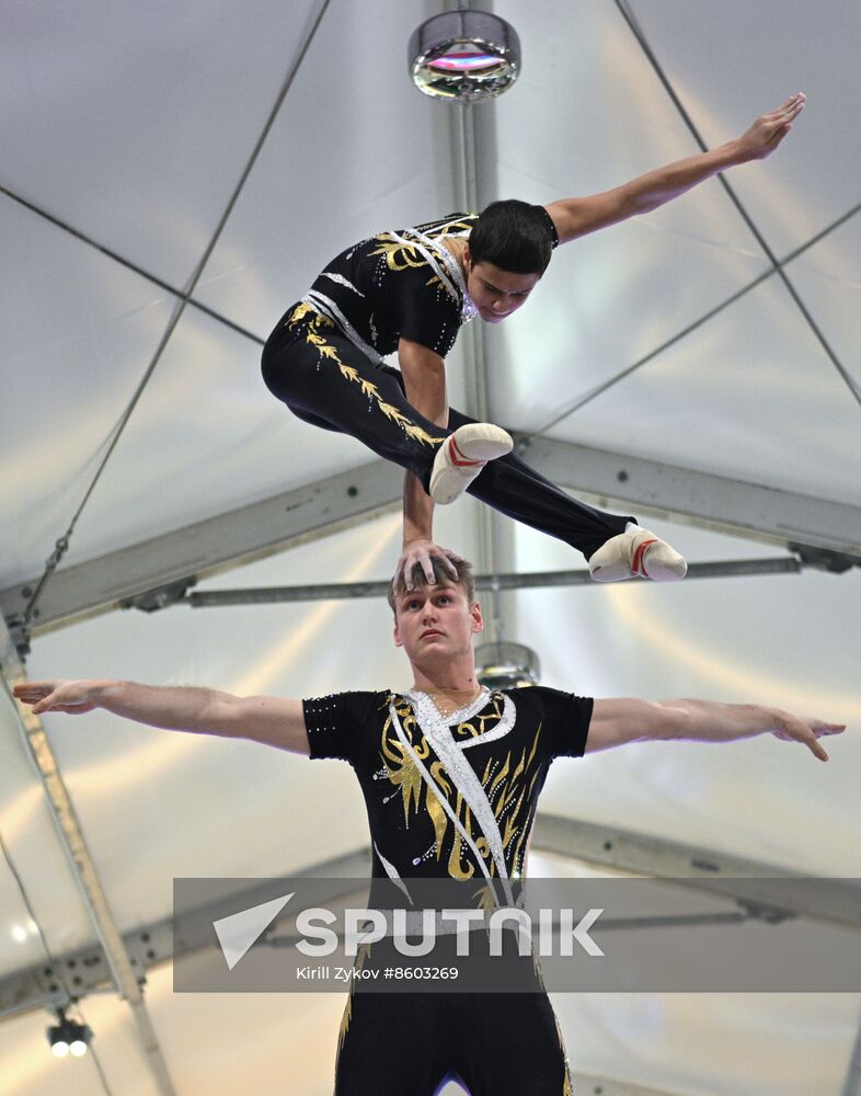 RUSSIA EXPO. Exhibition show by Acrobatic Gymnastics Federation