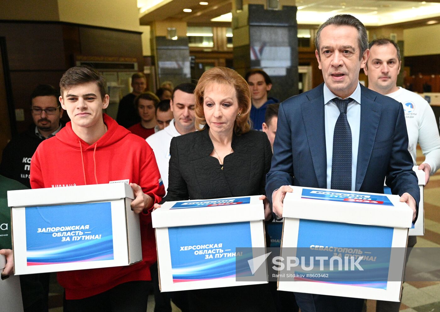 Russia Putin Presidential Election Campaign