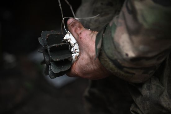 Russia Ukraine Military Operation Motorized Rifle Unit