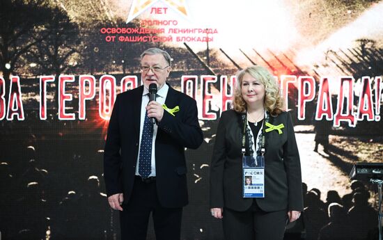 RUSSIA EXPO. Opening heroic week at St. Petersburg stand