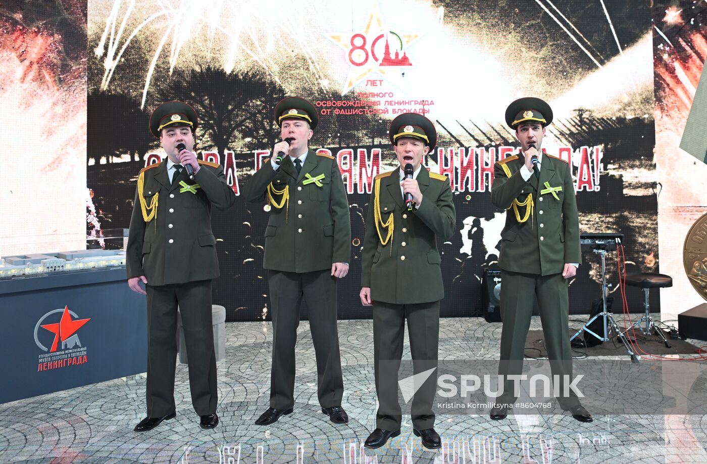 RUSSIA EXPO. Opening heroic week at St. Petersburg stand