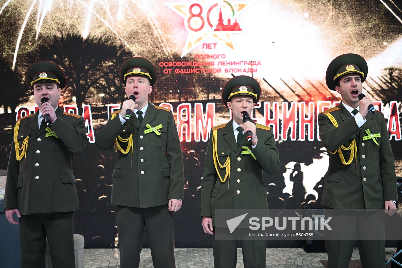 RUSSIA EXPO. Opening heroic week at St. Petersburg stand