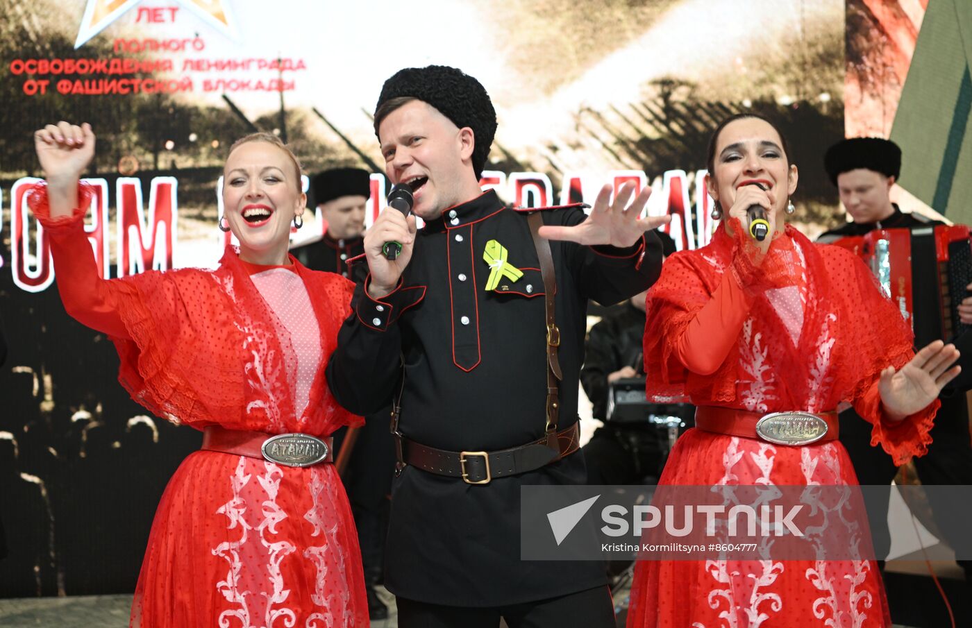 RUSSIA EXPO. Opening heroic week at St. Petersburg stand
